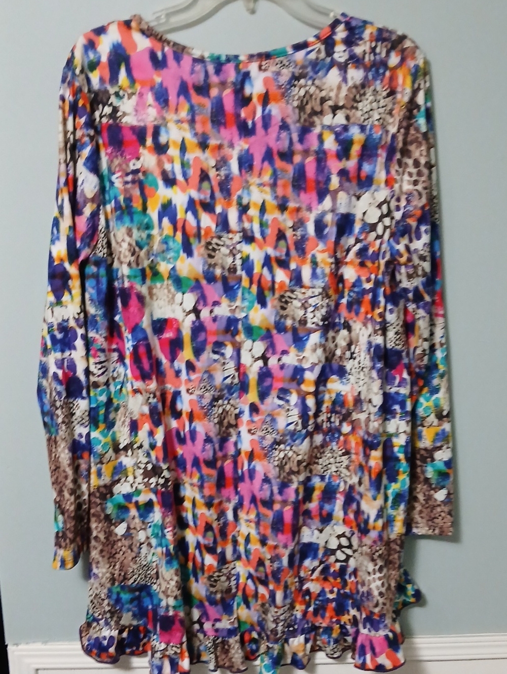 NUGGLES Multicolor Long-Sleeve Printed Top - Picture 5 of 5